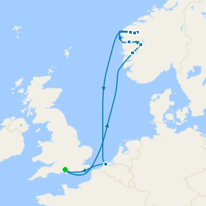 Norwegian Fjords cruise from Southampton
