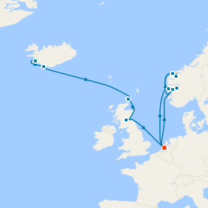 History Channel: Celtic Origins & Norway Fjords from Reykjavik with Stay