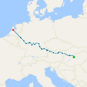 Magnificent Europe river cruise from Budapest to Amsterdam