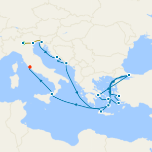 Lake Garda and Venice Stays with Dubrovnik, Istanbul & Greek Isles