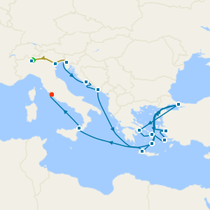 Lake Como and Venice Stays with Dubrovnik, Istanbul & Greek Isles