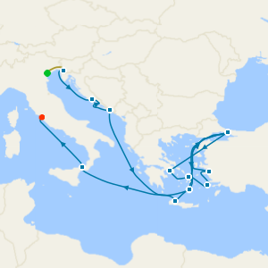 Dubrovnik, Istanbul & Greek Isles with Venice Stay
