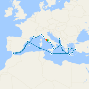 History Channel: Malta, Naples & Greek Isles from Rome with Stay