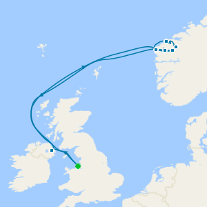 Norway's Coastal Charms & Fjordland from Liverpool