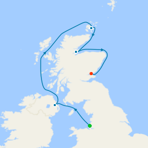 Legends of the North: Kirkwall to the Highlands from Liverpool