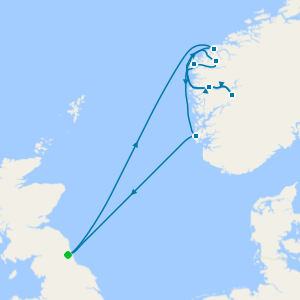 Exploring Norway's Hidden Fjords from Newcastle