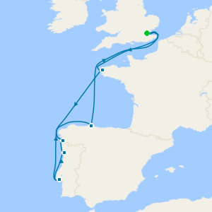 Vistas of Spain & Portugal from Tilbury