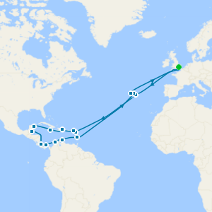 Tropical Treasures: Mayan Ruins & Island Adventures from Tilbury