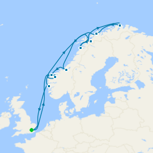 Chasing the Aurora in Arctic Norway from Tilbury
