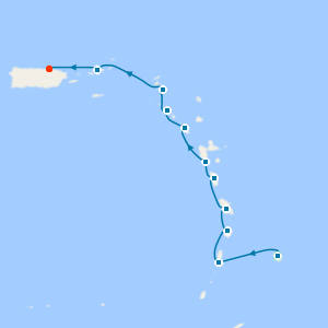 Eastern Caribbean from Bridgetown with Stay