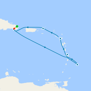 Barbados & Southern Caribbean from La Romana with Punta Cana Stay