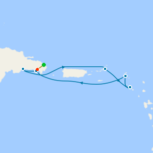 Barbados & Southern Caribbean from La Romana with Punta Cana Stay