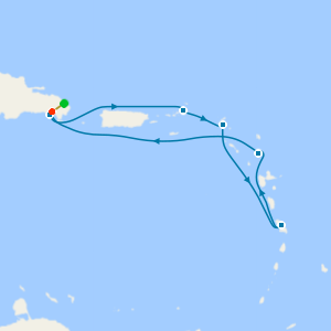 Barbados & Southern Caribbean from La Romana with Punta Cana Stay