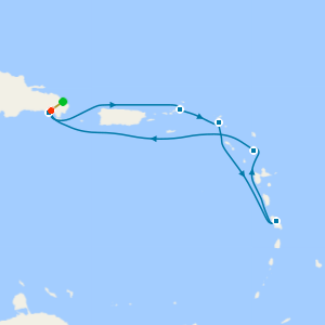 Barbados & Southern Caribbean from La Romana with Punta Cana Stay