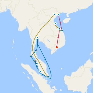 Singapore & Sentosa Stays, Southeast Asia & 11nt Ultimate Vietnam Land Tour