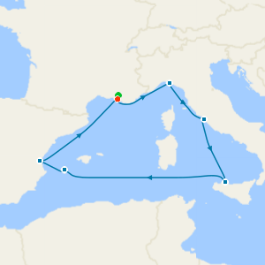 France, Italy & Spain from Marseille with Provence Stay