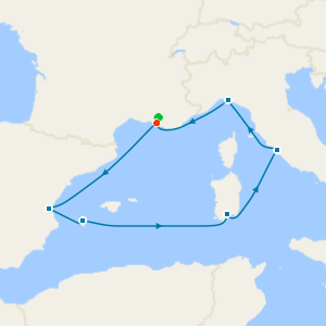 France, Spain & Italy from Marseille with Provence Stay