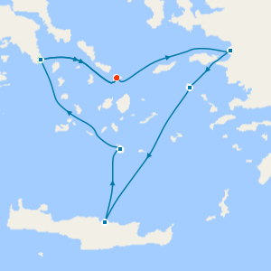 Iconic Greek Islands from Athens