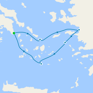 Iconic Greek Islands from Athens