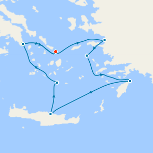 Iconic Greek Islands from Athens