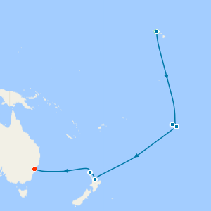 Tahitian Treasures with Waikiki Beach and Sydney Stays