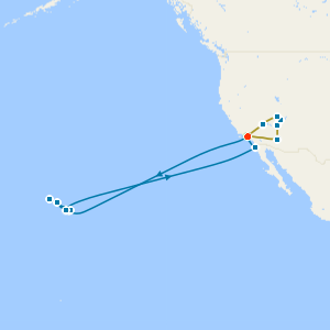 Western USA Trails Coach Tour & Hawaiian Island Cruise