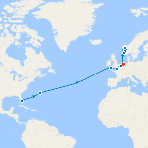 Norwegian Fjords Crossing with Miami Beach Stay