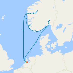 Norwegian Fjords from Amsterdam with Stay