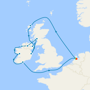 Wild British Isles from Amsterdam with Stay