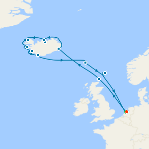 Icelandic Fjords & Celtic Origins from Amsterdam with Stay