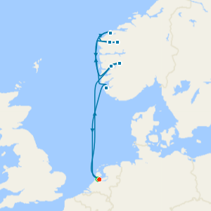 Norwegian Fjords from Amsterdam with Stay