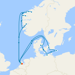 Norway Fjords & Baltic Capitals from Amsterdam with Stay