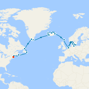 Baltic Capitals Crossing from Amsterdam with Stay