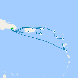 Tropical Isles & Colours of the Caribbean from La Romana