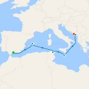 Adventure to the Adriatic from Malaga