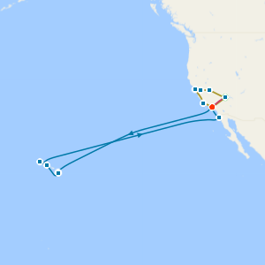 Western USA Frontiers Coach Tour with Hawaiian Island Cruise