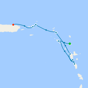 Colours of the Caribbean from Antigua to San Juan