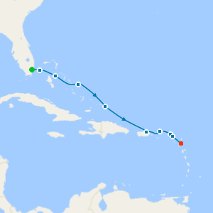 Caribbean Breeze from Miami to Antigua