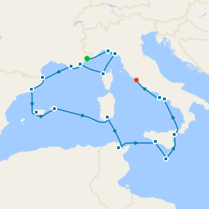 Discover Cultures of the West Mediterranean from Nice