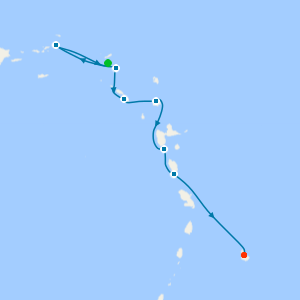 Eastern Caribbean with St. Barths from Philipsburg