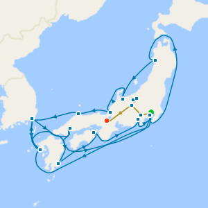 Japan's Ancient Castles & Cities, Snow Monkeys & Mt Fuji