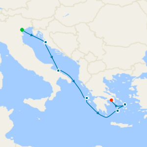 Hidden Shores of Mykonos from Fusina (Venice)