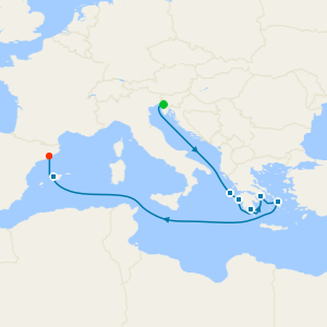 Heavenly Mediterranean Islands from Fusina (Venice)