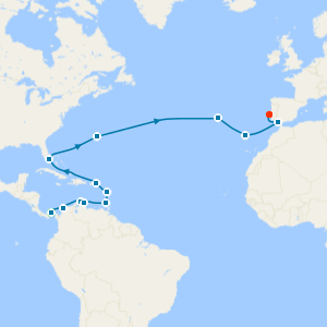 Azure to Iberia from Panama City