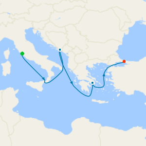 Spellbinding Mediterranean from Civitavecchia