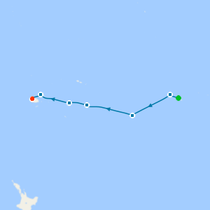 Isles of Degei from Papeete