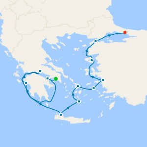 Aegean Odyssey from Athens to Istanbul