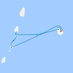 Grenadines & Windwards Yachting from Bridgetown with Luxury Stay.