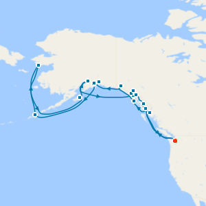 Legendary Alaska Arctic Circle Solstice from Seattle with Stay