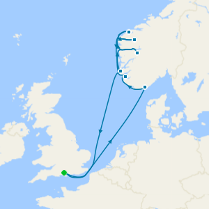 Norwegian Fjords from Southampton